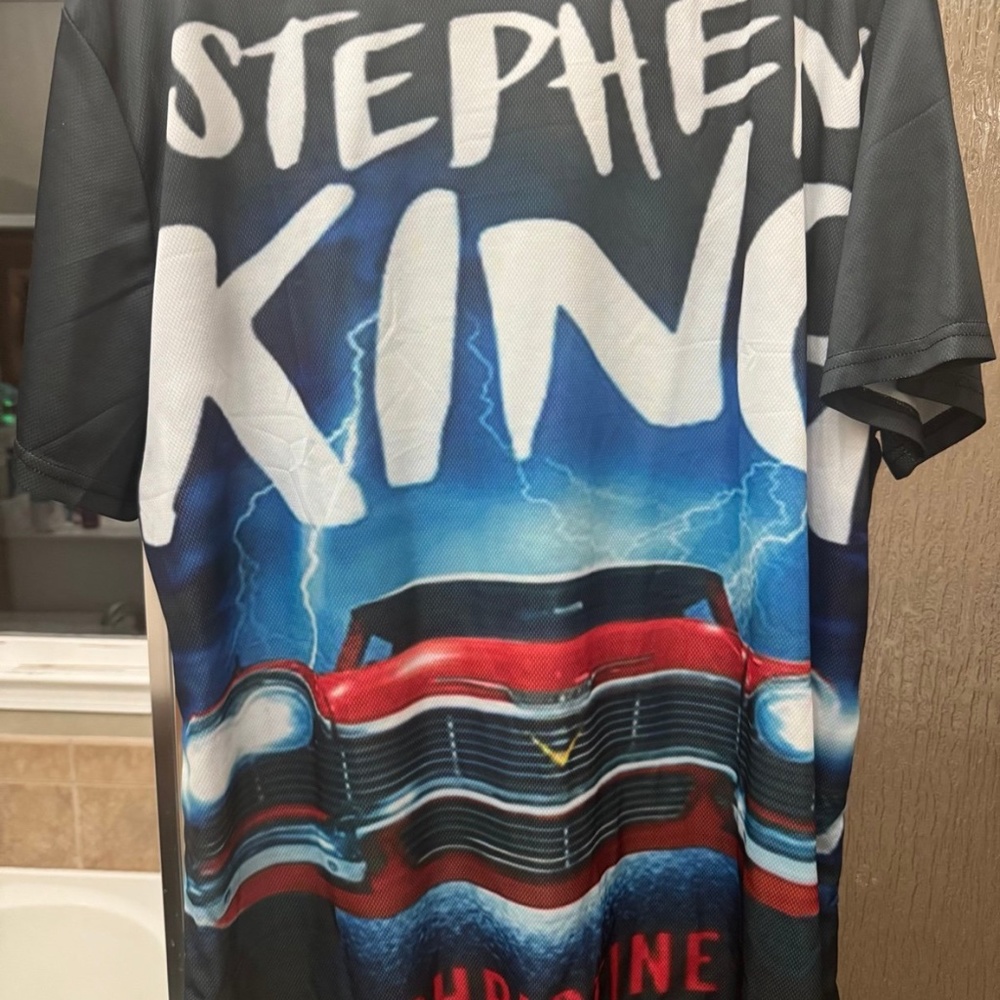 Custom 3D Graphic Print Stephen King Christine Shirt 2xl